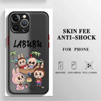 Cartoon Labubu TPU iPhone Case