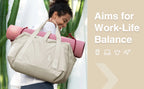 BAGSMART Gym Bag for Women Carry