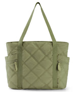 BAGSMART Tote Bag, Puffer Tote Bag