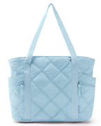 BAGSMART Tote Bag, Puffer Tote Bag