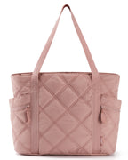 BAGSMART Tote Bag, Puffer Tote Bag