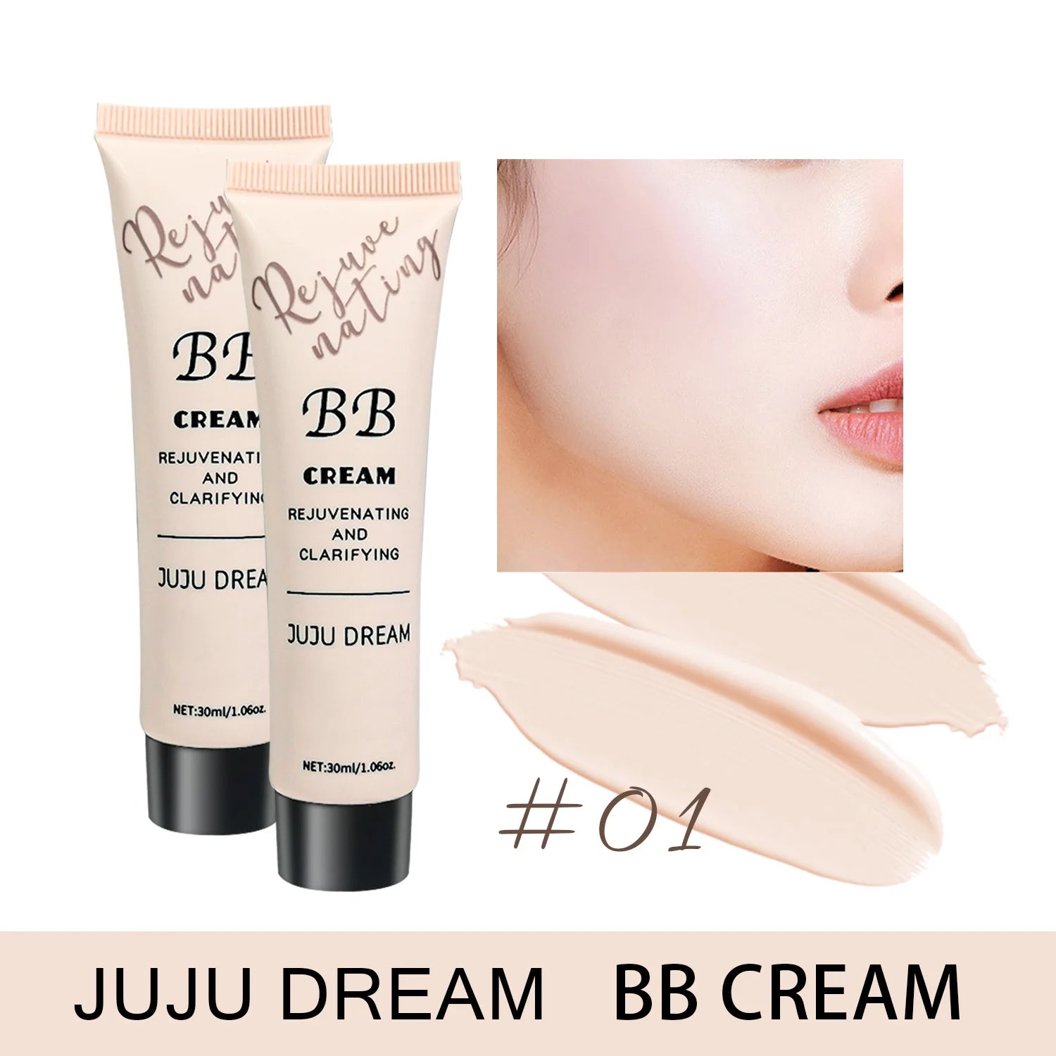 Correcting BB Cream – Whitening & Brightening Concealer Foundation