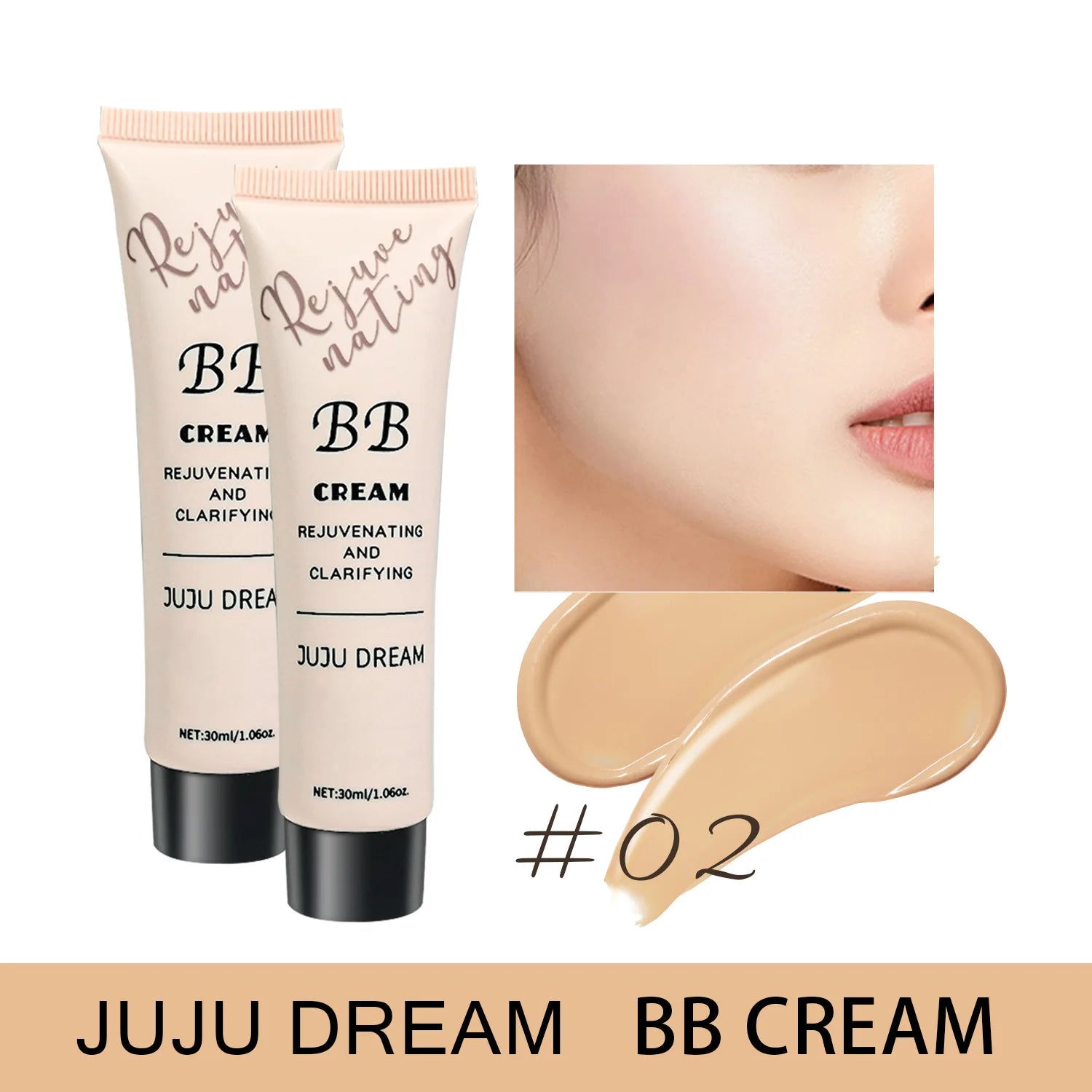 Correcting BB Cream – Whitening & Brightening Concealer Foundation