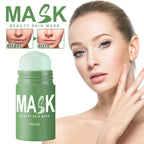 Organic Green Tea Mud Mask Deep Cleaning Oil Control Moisturize Hydrating Skin Rose Rotating Cream