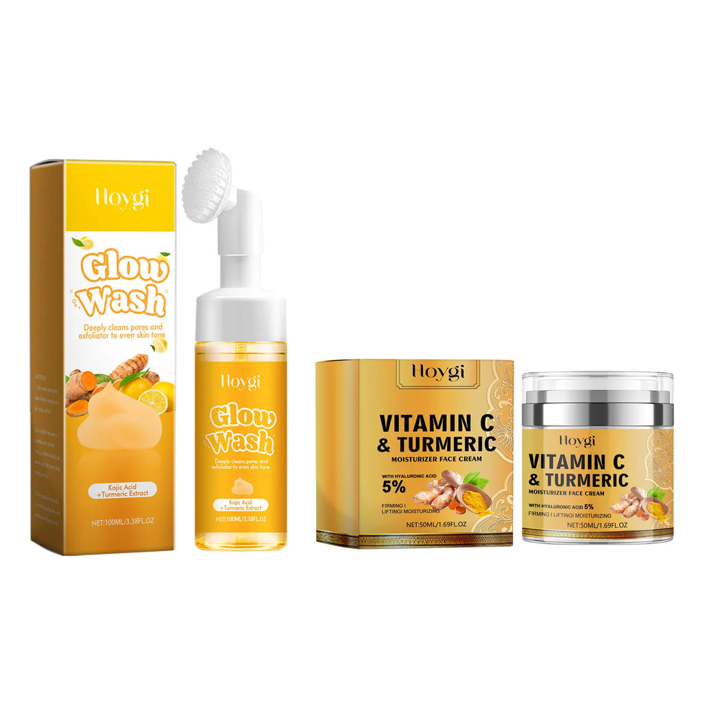 Hoygi 100ml Turmeric Face Wash Cleanser Clean Pores Glow Skin Care