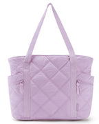 BAGSMART Tote Bag, Puffer Tote Bag