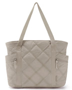 BAGSMART Tote Bag, Puffer Tote Bag