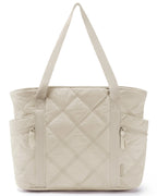 BAGSMART Tote Bag, Puffer Tote Bag