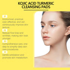 Hoygi Turmeric Cleansing Pads Facial Exfoliating Daily Cleansing Remove Dead Skin