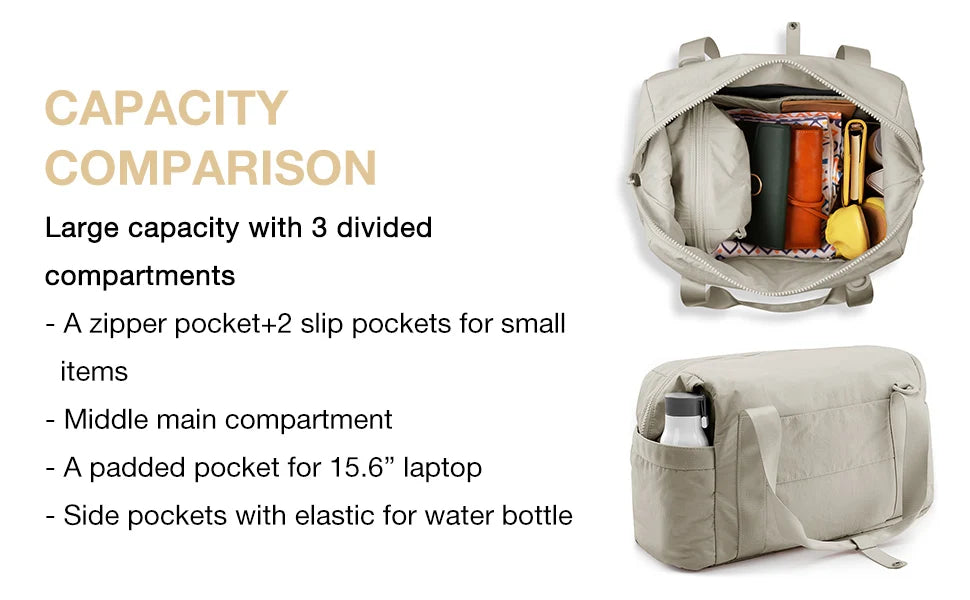 BAGSMART Gym Bag for Women Carry