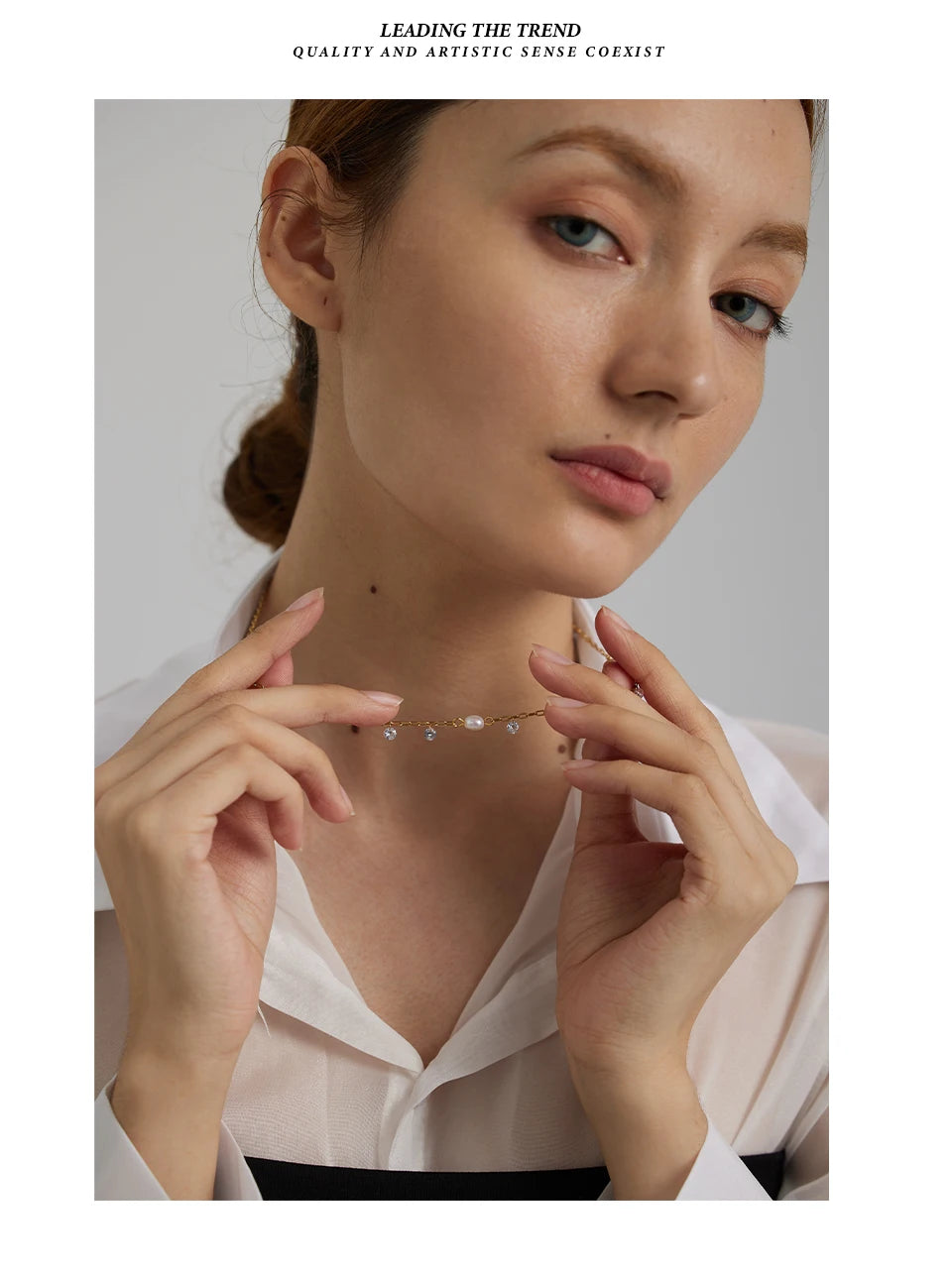 Yhpup 316L Stainless Steel Chain Necklace