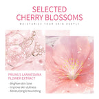 LAlKOU Japan Sakura Gentle Cleansing Facial Shrink Pores Deep Clean Oil Control Remove Blackhead Moisturizing