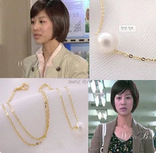 Korean Decoration Simple Wild Pearl Temperament