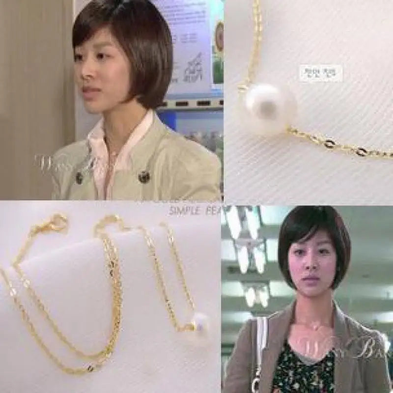 Korean Decoration Simple Wild Pearl Temperament