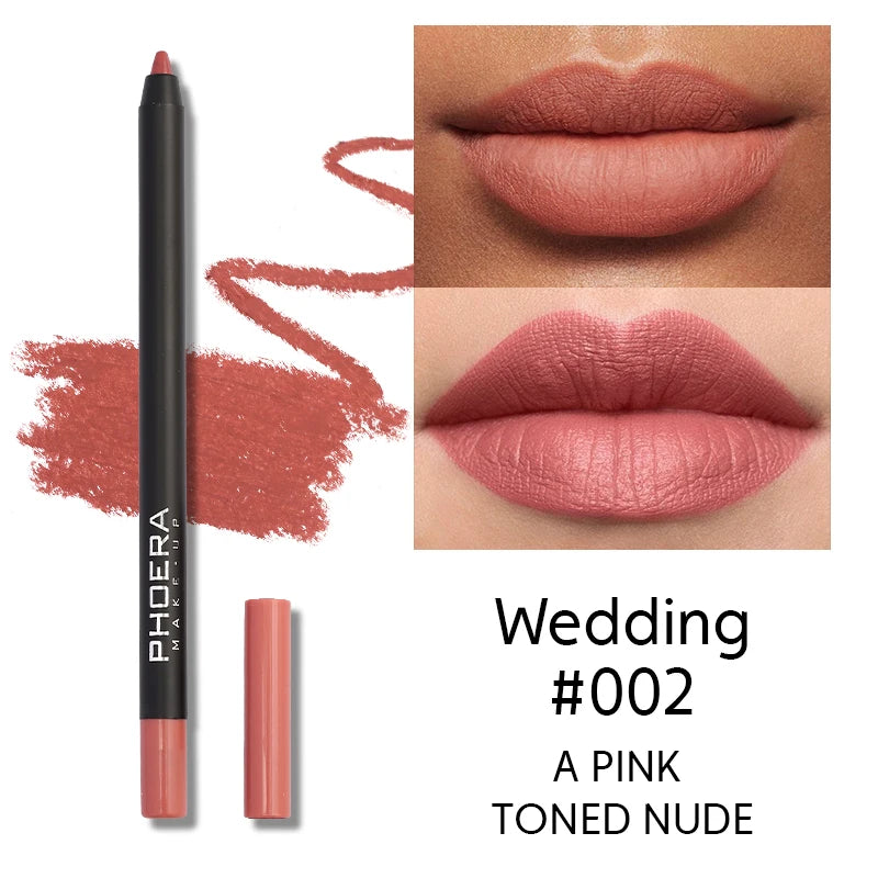 PHOERA 8 Colors Lipstick Matte Long Lasting