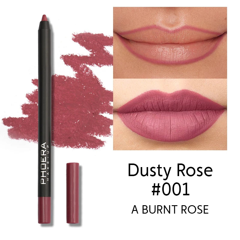 PHOERA 8 Colors Lipstick Matte Long Lasting