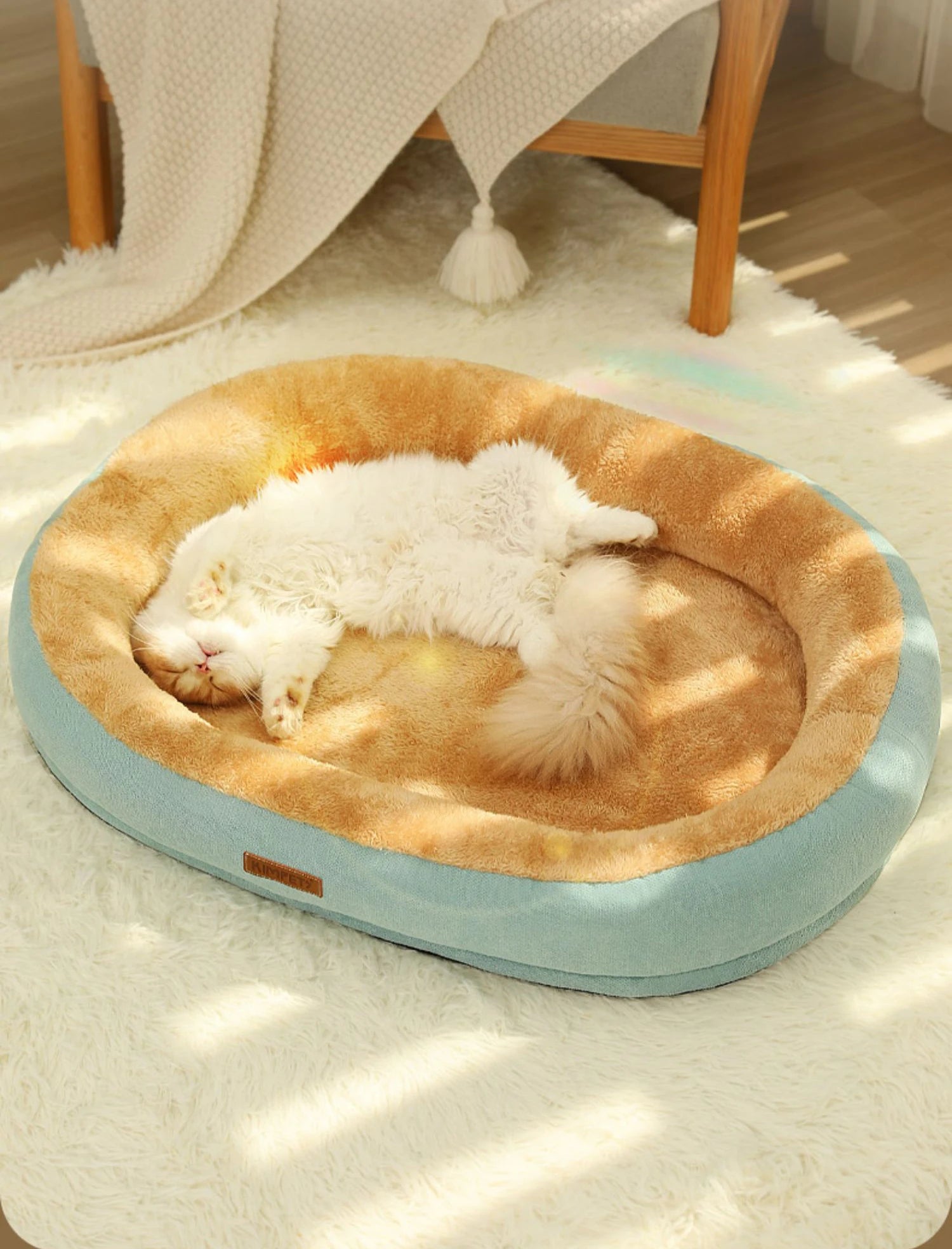 Kimpets Cats Dogs Pet Bed Kennel Non-Slip