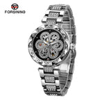 Forsining Skeleton Watch for Women