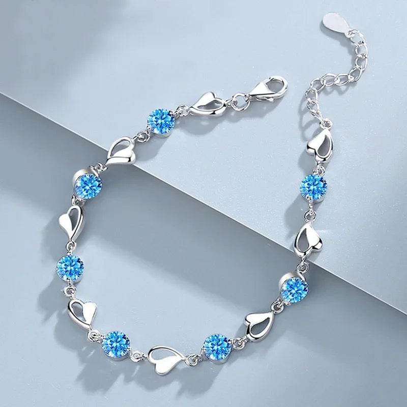 Luxury 925 Sterling Silver Bracelet for Woman Vintage Original Lucky Beads Ball Adjustable Bracelets Designer Jewelery Gifts - Imbasat
