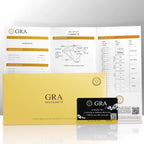 VVS1 Moissanite Pendant Necklace S925 Sterling Silver Plated 18K