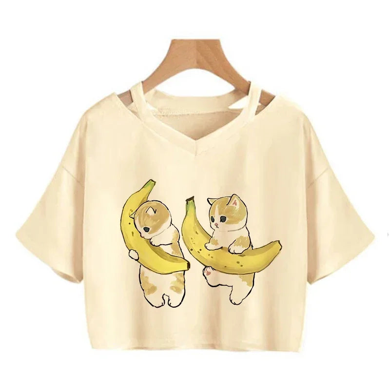 Ulzzang Aesthetic Crop Top