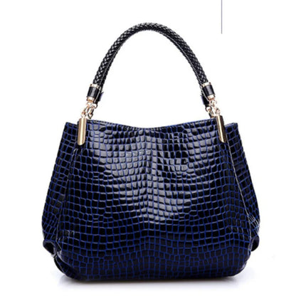 Women Crocodile Pu Leather Messenger Bags Large Capacity Women Bags Handbags Ladies Casual Totes Satchel Women Shoulder Bag