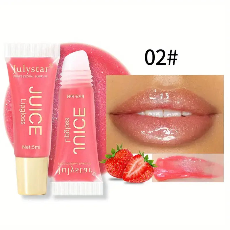 Watery Crystal Clear jelly Lip Oil Lip Balm Moisturizing
