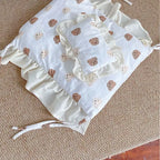 Solid Wood Cat Bed Summer Puppy Bed Removable Mat Washable All Season Universal Cat Nest