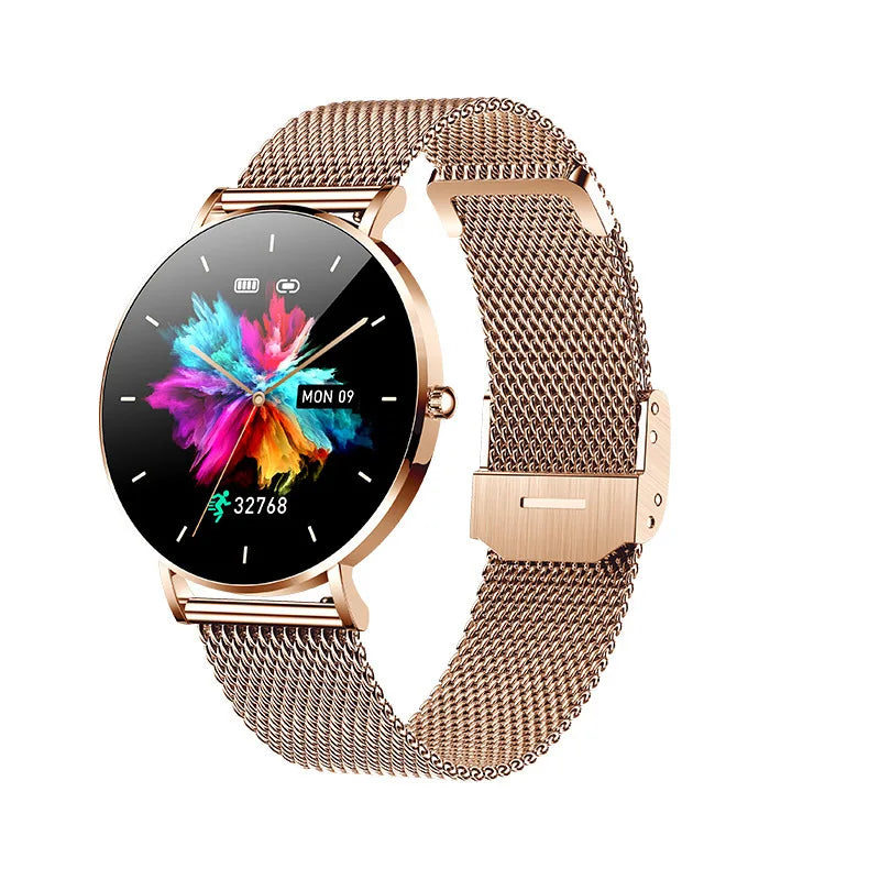 Xiaomi 2023 New Ultra Thin Smart Watch Women 360*360 HD Pixel Display Always Show Time Call Reminder Smartwatch Ladies+Box