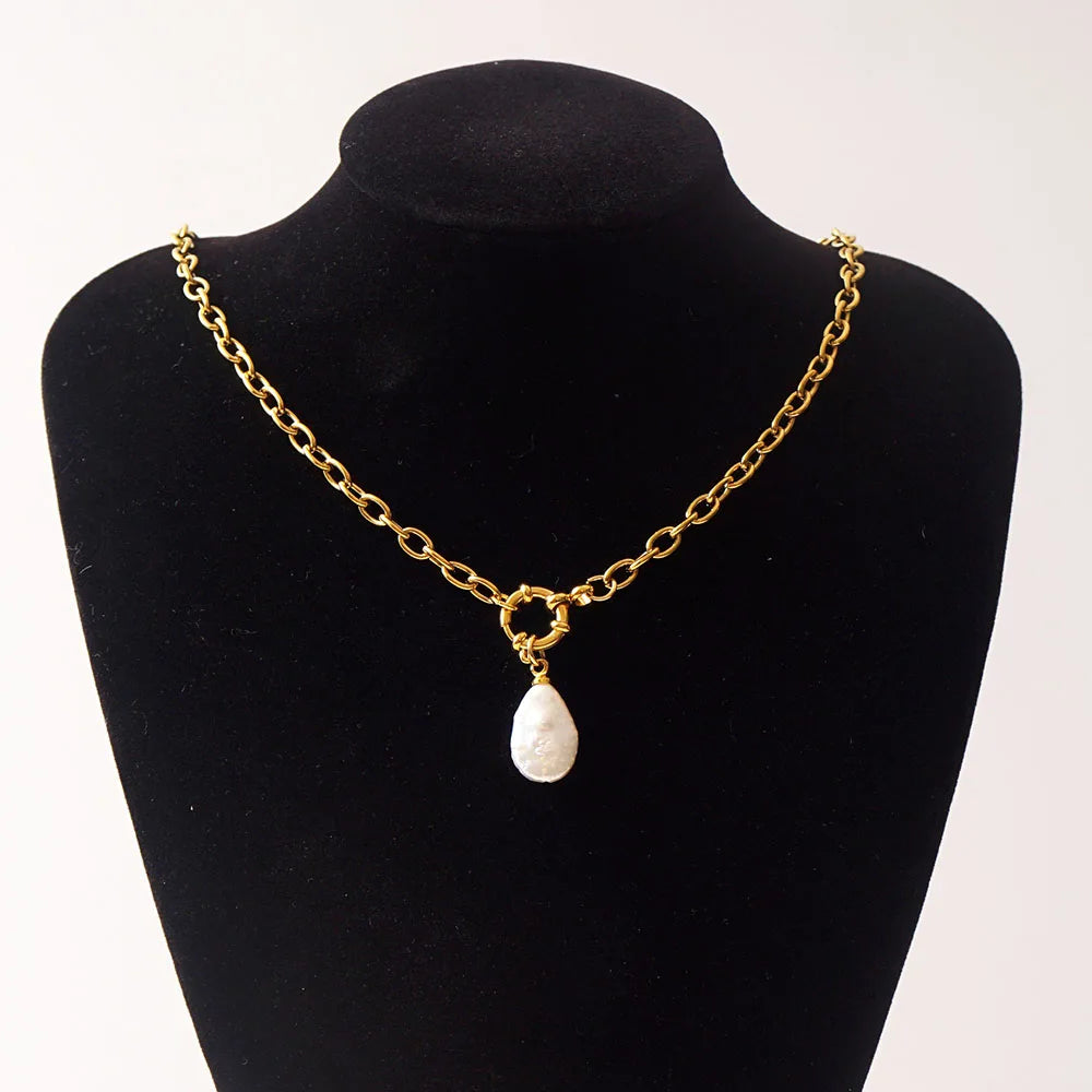 Natural Pearl Necklace For Women
