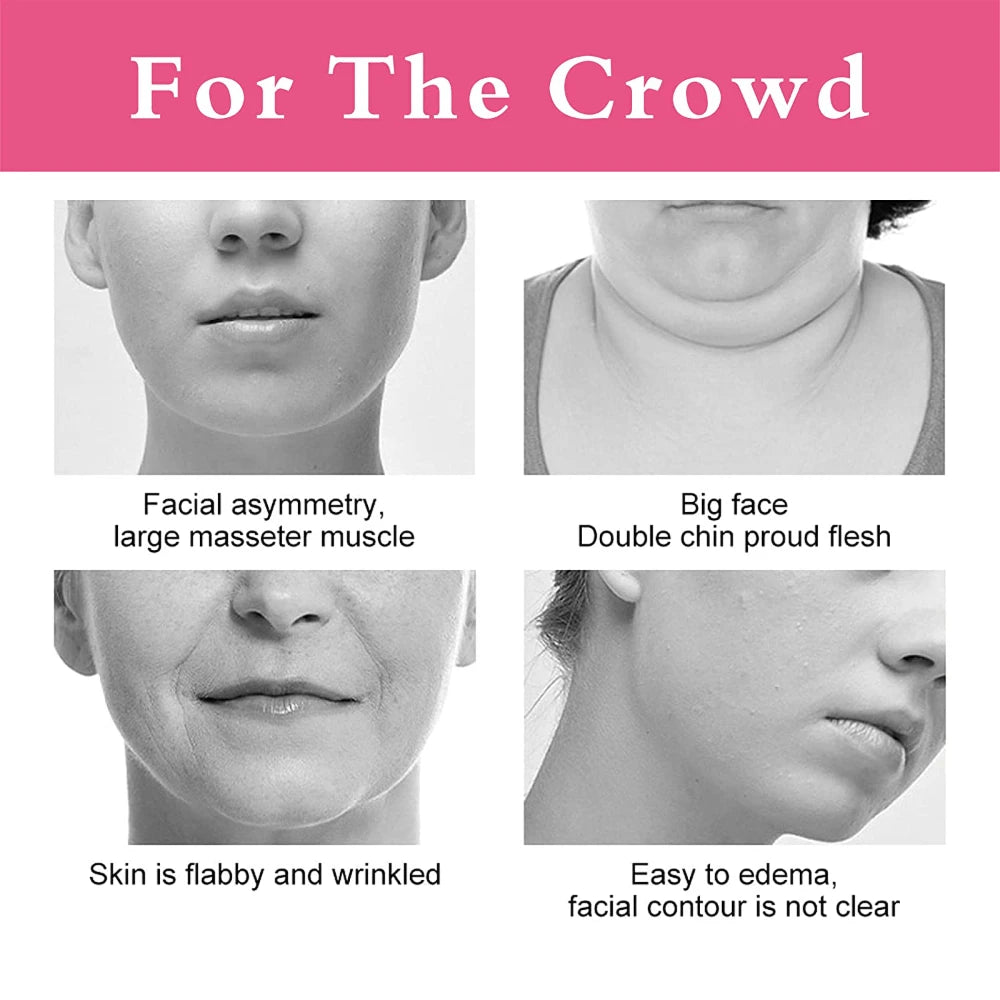 Double chin reducer strap Reusable Face Lifting Elastic Belt