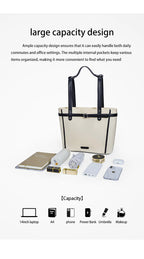 BAGSMART Tote University Eco Canvas Handbags