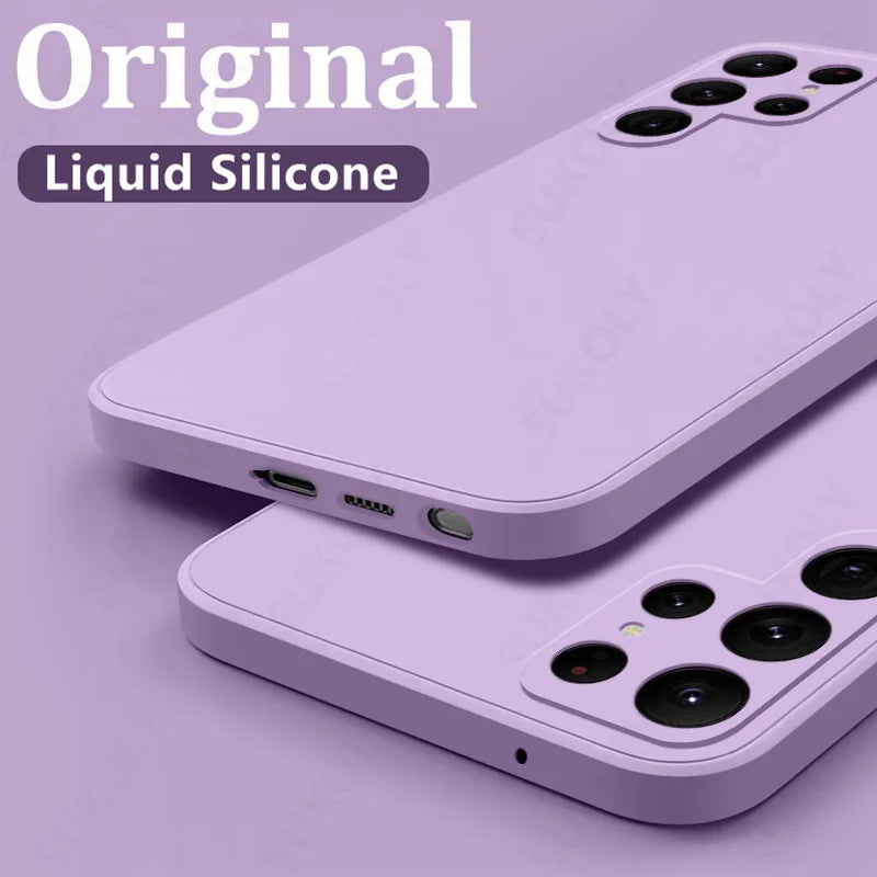 Samsung Galaxy case liquid silicon