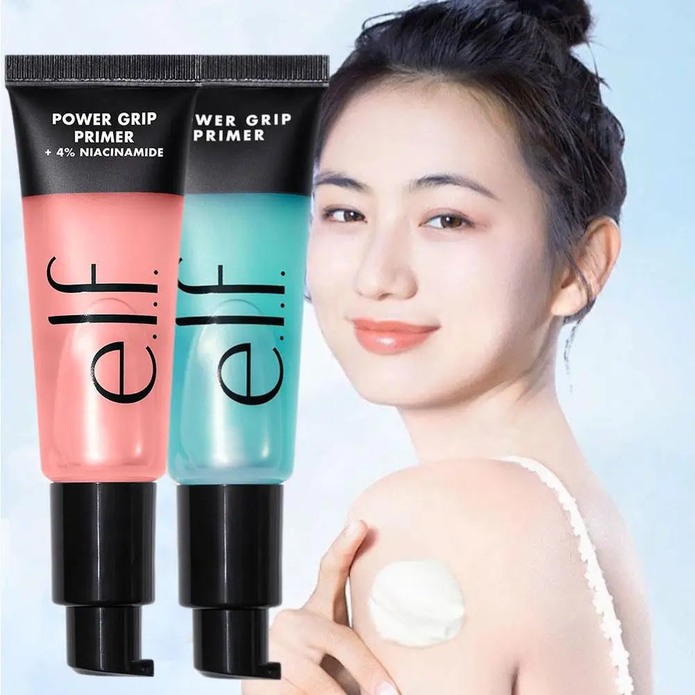 Elf Power Grip Primer Gel-based Moisturizing Face Primer For Firming Makeup Gel Front Isolation Light Texture Beauty