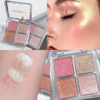 4 Color Face Highlighter Palette Illuminator
