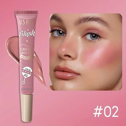 Beauty Liquid Blush Lasting Natural Liquid Contouring Face Blusher Waterproof Facial Blush Stick Soft Light Liquid Blush