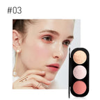Focallure 3 In 1 Makeup Palette Blush Highlighter Face