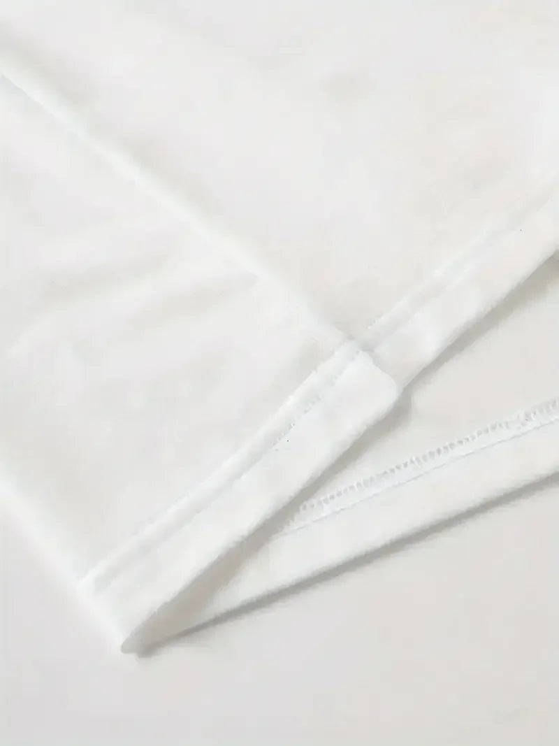 Lemon Print Short Sleeve Crew Neck Casual