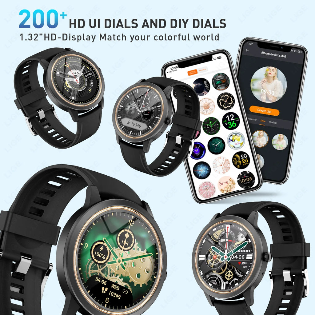 LIGE Smart Watch Waterproof