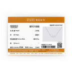 Moissanite Diamond Pendant Necklace