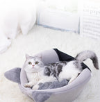 Deep Sleep Comfort In Winter Cat Bed Iittle Mat Basket