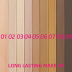 9 Shade Full Coverage Concealer Liquid