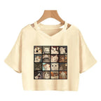 Ulzzang Aesthetic Crop Top