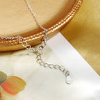 VVS1 Moissanite Pendant Necklace S925 Sterling Silver Plated 18K