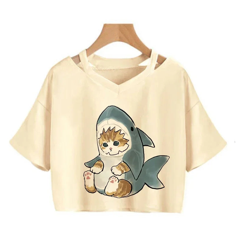 Ulzzang Aesthetic Crop Top