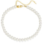 White Pearl Chokers Necklace