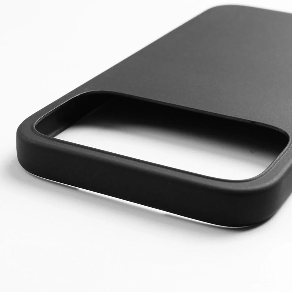 Matte Black iPhone Case Non-Slip Shockproof Soft TPU Cover
