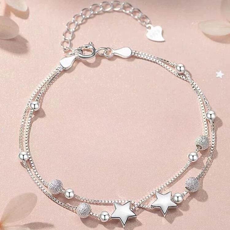 925 Sterling Silver Beads Charm Bracelets For Women Luxury Hollow Adjustable Lucky Ball Bracelet Wedding Party Fine Jewelry Gift - Imbasat