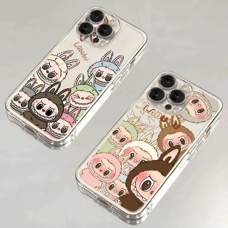 Labubu Kawaii Phone Cases For iPhone