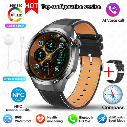 Xiaomi Watch GT5 Pro Smart Watch HD AMOLED Screen NFC GPS Tracker Bluetooth Call Health Waterproof Smartwatch Men Women